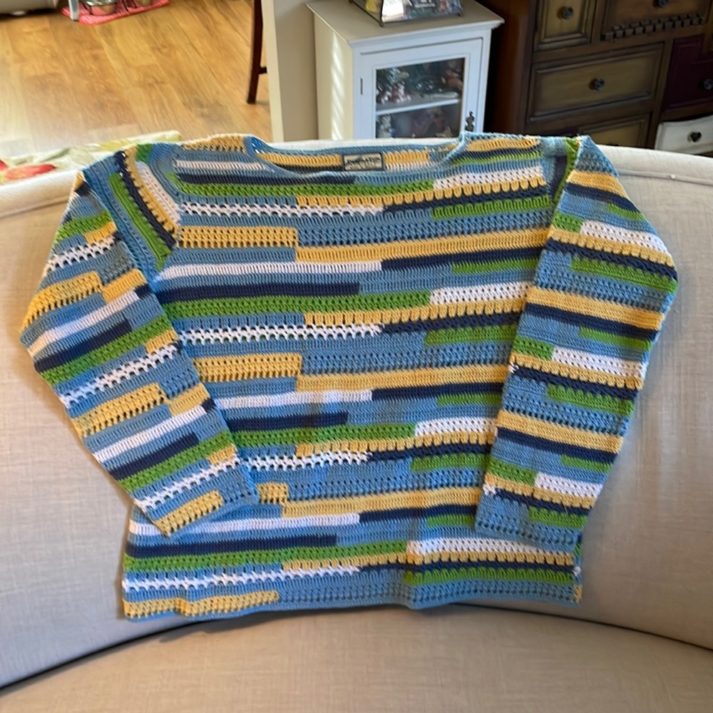 Vintage Pendleton Colorful Cotton Sweater